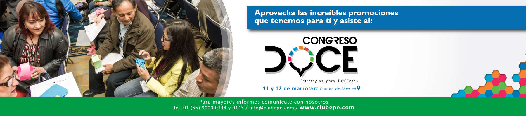 Banner CONGRESO DOCE conferencistas