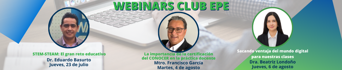 banner registro Webinars julio - agosto